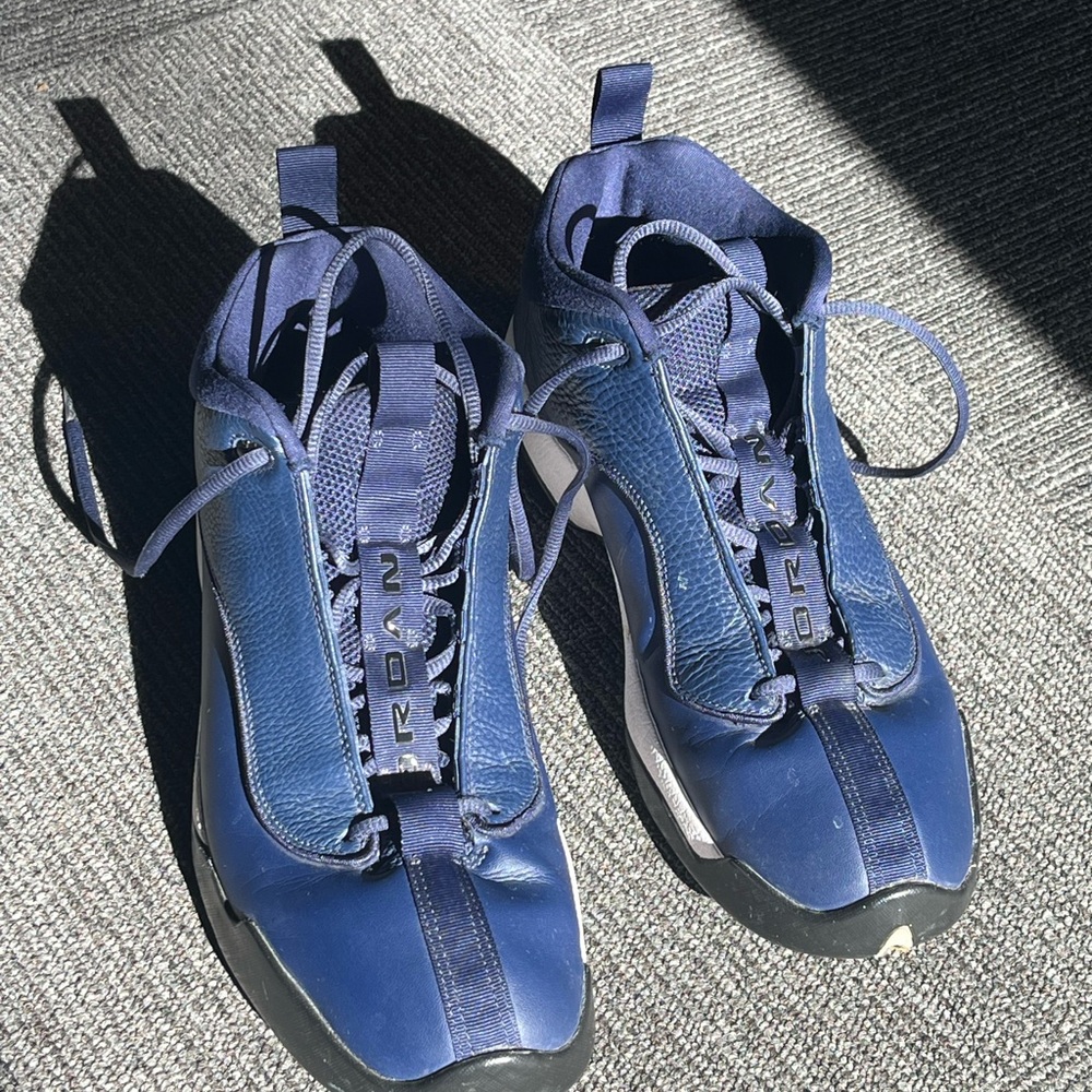 Jordan Blue Athletic Sneakers